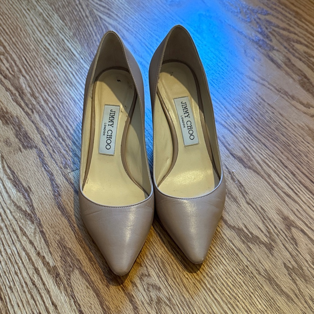 Jimmy Choo Women's Beige Heels